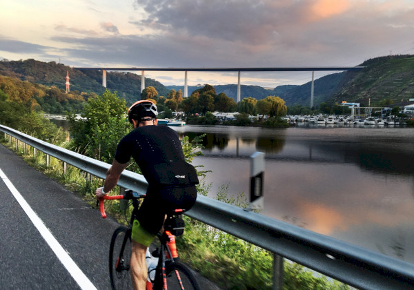 Radtour Koblenz-Trier-Koblenz: Winninger Brücke